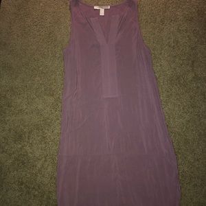 Forever 21 Lilac V-Neck Tunic Dress